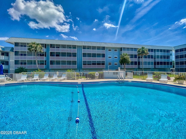 view of pool