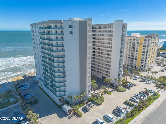 2055 S Atlantic Ave Unit 710, Daytona Beach, FL 32118 - view of apartment building / complex featuring a water view