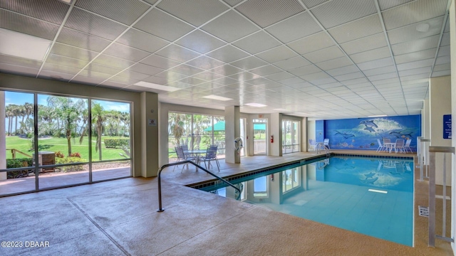 4670 Links Village Dr Unit B102, Ponce Inlet, FL 32127 - indoor pool with central AC unit