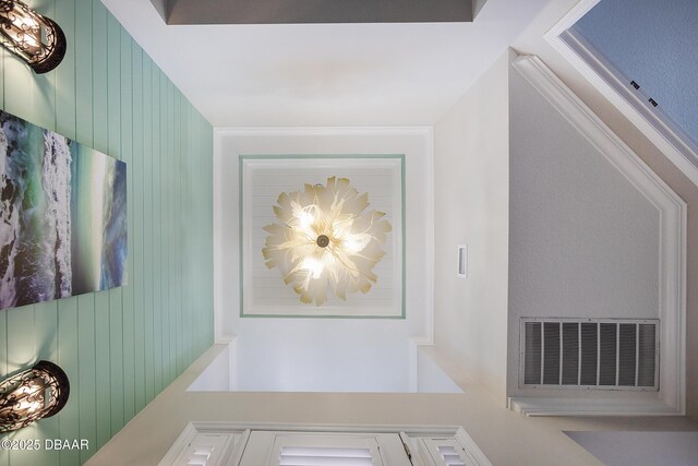 838 Attitude Ave, Daytona Beach, FL 32124 - hallway featuring wooden walls