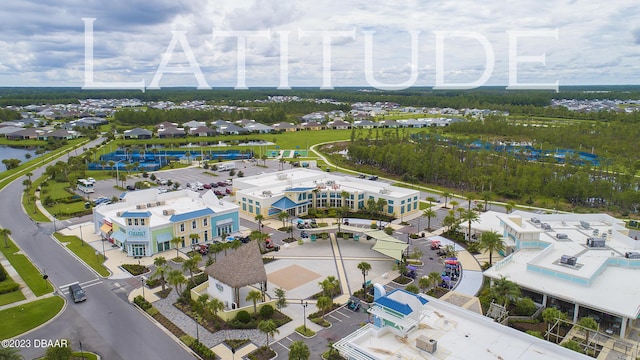 838 Attitude Ave, Daytona Beach, FL 32124 - aerial perspective of suburban area