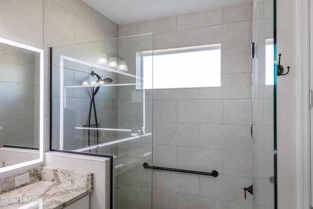 838 Attitude Ave, Daytona Beach, FL 32124 - full bathroom with tiled shower and vanity