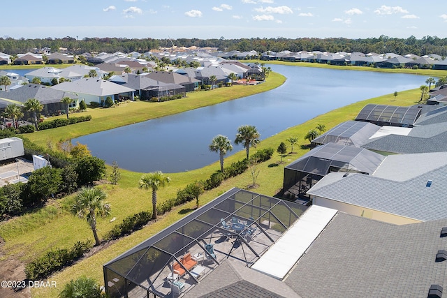 838 Attitude Ave, Daytona Beach, FL 32124 - aerial perspective of suburban area featuring a large body of water