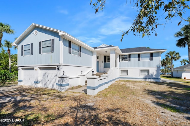 view of front of home featuring an attached garage