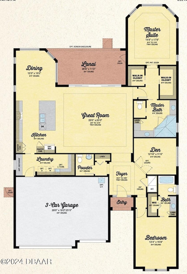 1124 Sea Shell Ct, Daytona Beach, FL 32124 - home floor plan