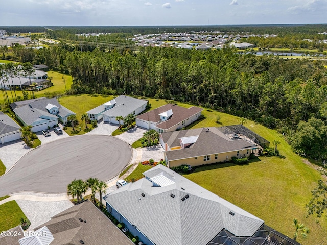 1124 Sea Shell Ct, Daytona Beach, FL 32124 - aerial perspective of suburban area with a nearby body of water