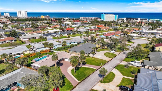153 University Cir, Ormond Beach, FL 32176 - aerial perspective of suburban area featuring a nearby body of water