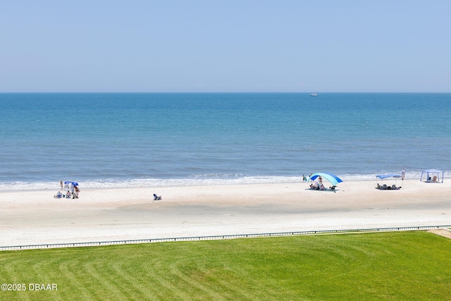4555 S Atlantic Ave Unit 4310, Ponce Inlet, FL 32127 - water view featuring nearby beach