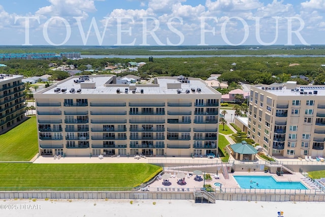4555 S Atlantic Ave Unit 4310, Ponce Inlet, FL 32127 - drone / aerial view of apartment complex and a nearby body of water