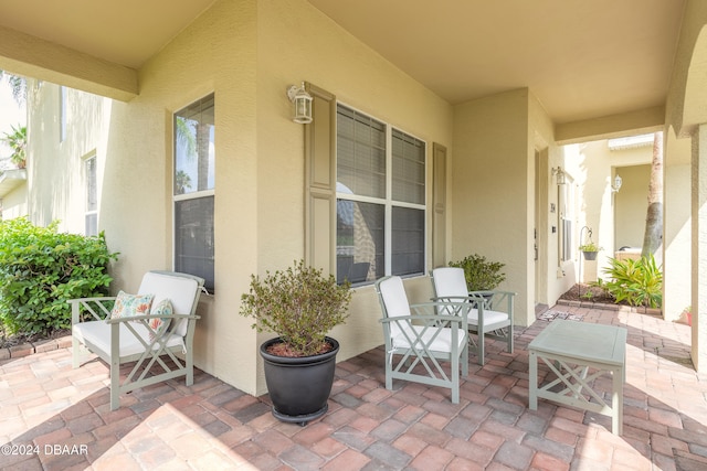 view of patio