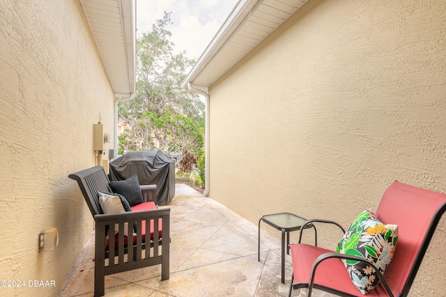 view of patio / terrace with grilling area