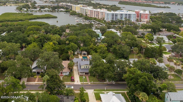 509 Faulkner St, New Smyrna Beach, FL 32168 - aerial view with a water view