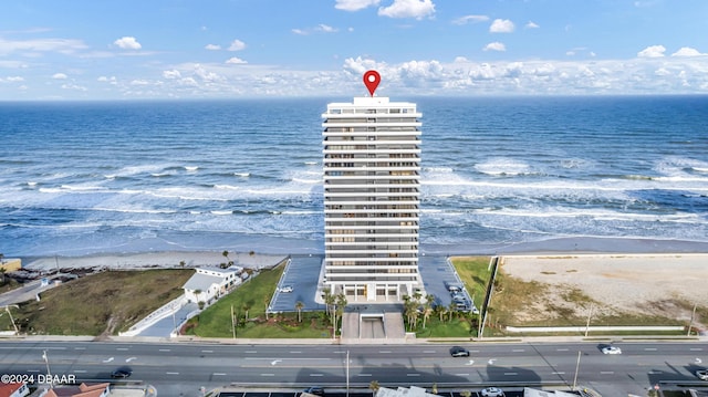 2200 N Atlantic Ave Unit 1602, Daytona Beach, FL 32118 - birds eye view of property featuring a water view