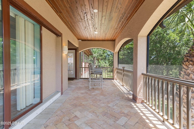 view of patio