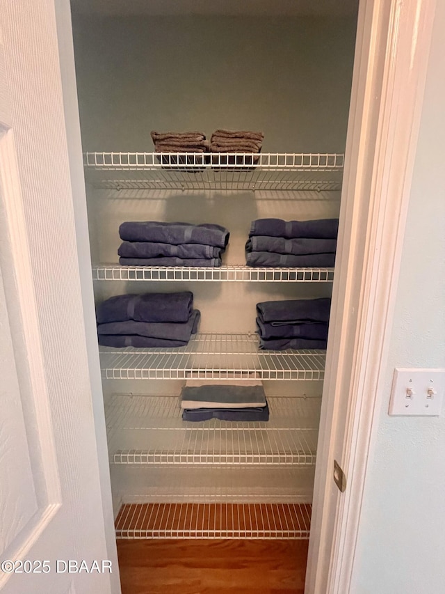 view of closet