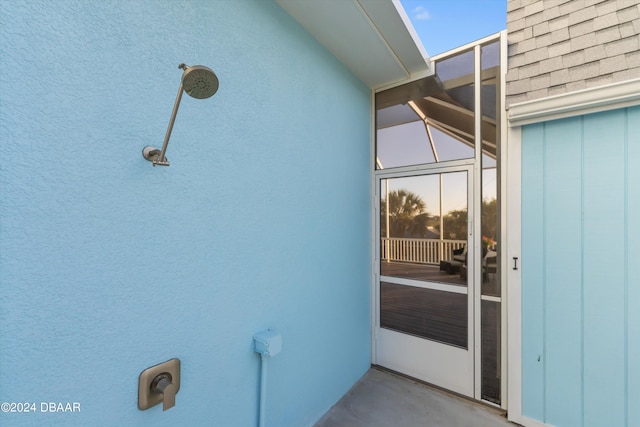 view of property entrance