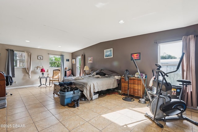 225 Sherwood Ln, Daytona Beach, FL 32117 - bedroom featuring recessed lighting and light tile patterned floors