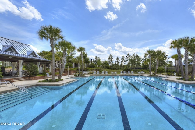 view of swimming pool