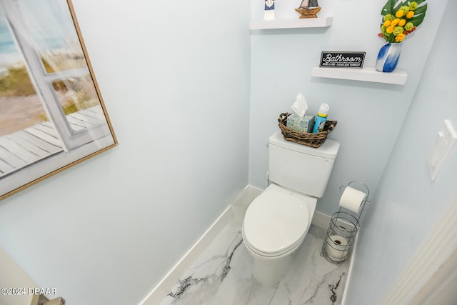 bathroom with toilet