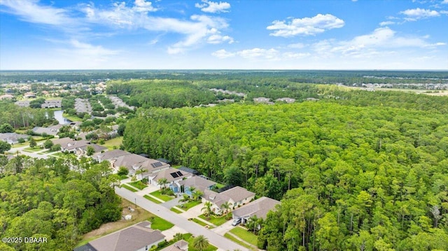 612 Aldenham Ln, Ormond Beach, FL 32174 - aerial view of residential area featuring a heavily wooded area