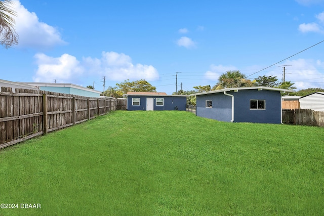 39 Brooks Dr, Ormond Beach, FL 32176 - view of yard featuring an outbuilding