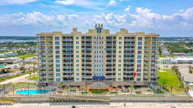 1925 S Atlantic Ave Unit 205, Daytona Beach Shores, FL 32118 - view of apartment building / complex