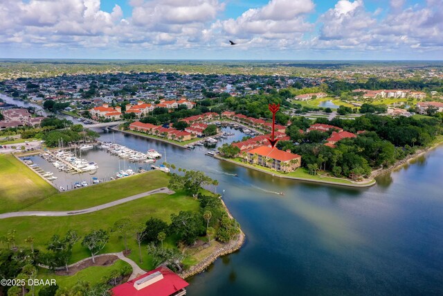 66 Rivers Edge Ln Unit 66, Palm Coast, FL 32137 - aerial view of a nearby body of water and a marina