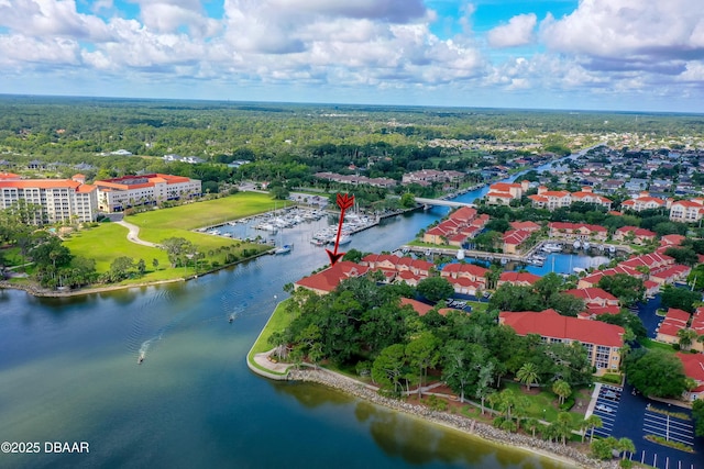 66 Rivers Edge Ln Unit 66, Palm Coast, FL 32137 - drone / aerial view of a large body of water