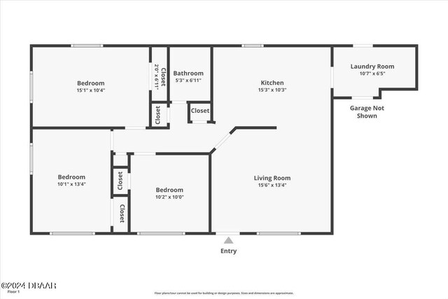 856 Essex Rd, Daytona Beach, FL 32117 - home floor plan