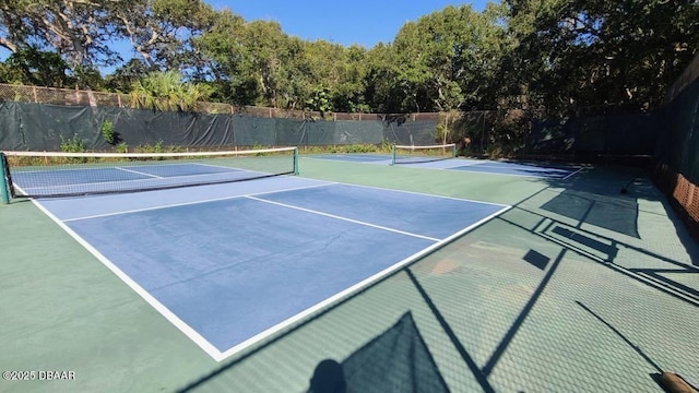 view of sport court featuring basketball court