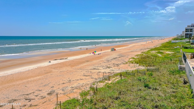 water view with a beach view