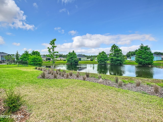 view of water feature