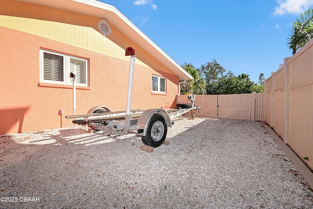 view of side of property