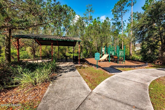 view of playground