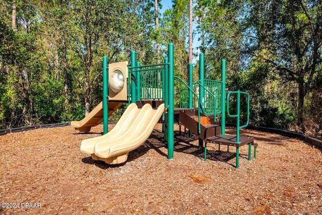 view of play area