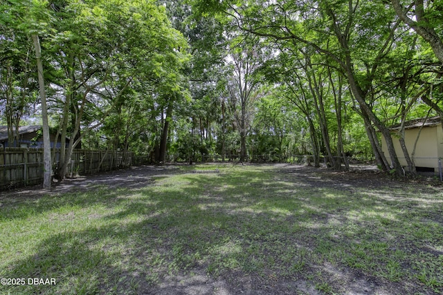 607 Marlene Dr, Holly Hill, FL 32117 - view of fenced yard