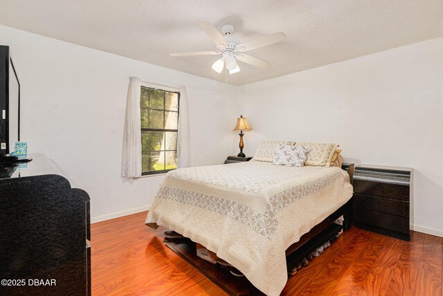 894 Quarters Ct, Port Orange, FL 32129 - bedroom featuring wood finished floors and ceiling fan