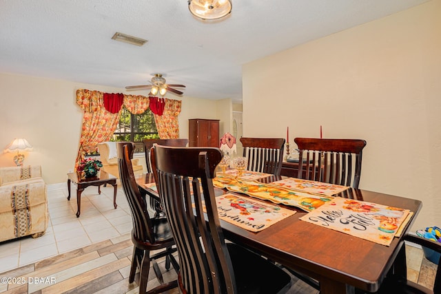 894 Quarters Ct, Port Orange, FL 32129 - dining area featuring ceiling fan