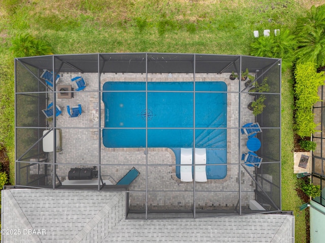 281 Compass Rose Dr, Daytona Beach, FL 32124 - aerial view of a pool