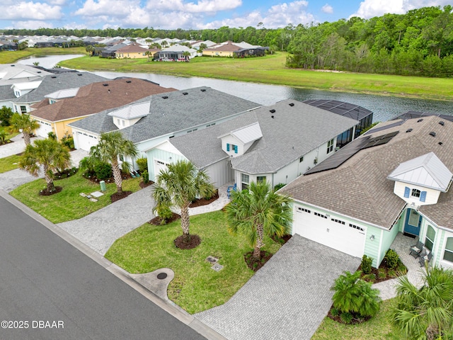 281 Compass Rose Dr, Daytona Beach, FL 32124 - aerial view of residential area with a nearby body of water