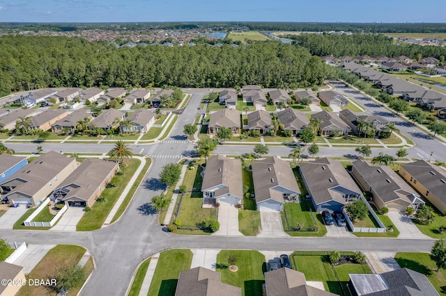 3328 Marsili Ave, New Smyrna Beach, FL 32168 - drone / aerial view featuring a residential view