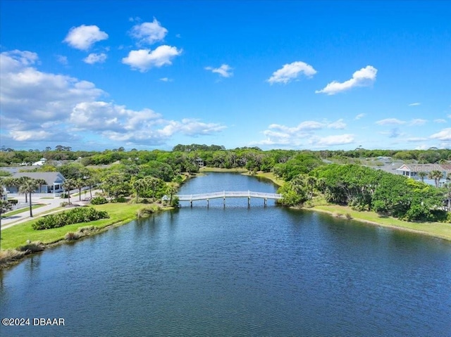 property view of water