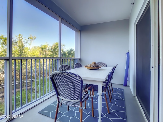5300 S Atlantic Ave Unit 10-205, New Smyrna Beach, FL 32168 - balcony with outdoor dining space