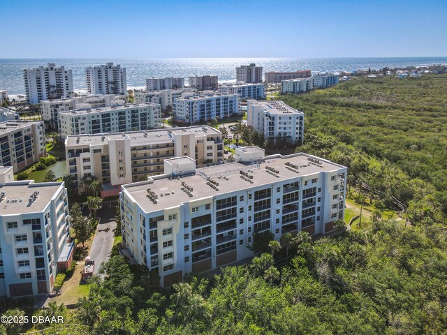5300 S Atlantic Ave Unit 10-205, New Smyrna Beach, FL 32168 - aerial view with a water view