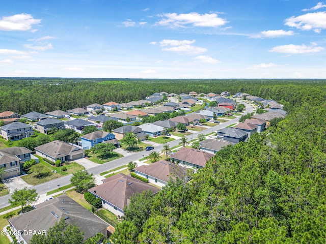 43 Pergola Pl, Ormond Beach, FL 32174 - birds eye view of property featuring a forest view and a residential view