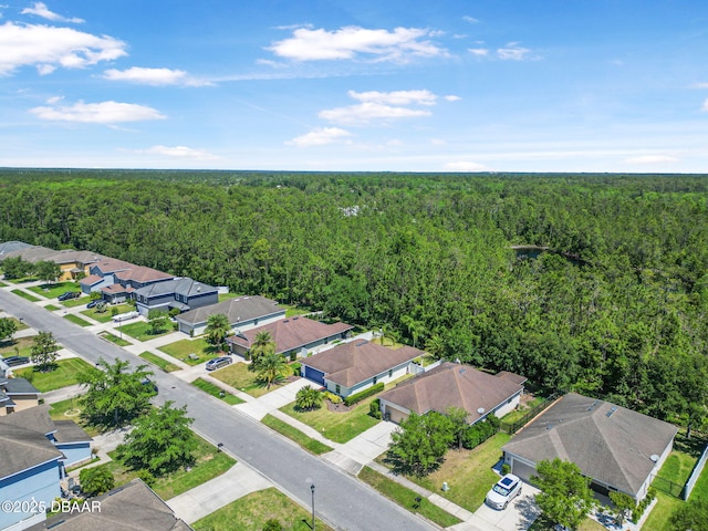 43 Pergola Pl, Ormond Beach, FL 32174 - drone / aerial view featuring a view of trees and a residential view