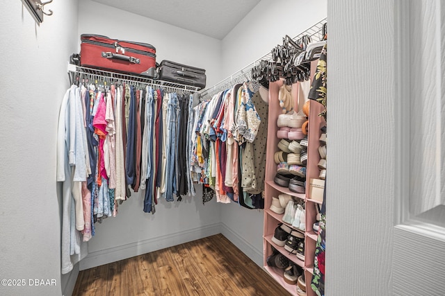 43 Pergola Pl, Ormond Beach, FL 32174 - spacious closet featuring wood finished floors