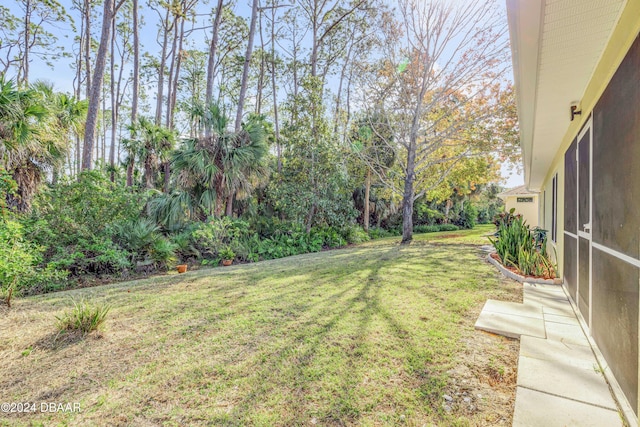 2853 Turnbull Estates Dr, New Smyrna Beach, FL 32168 - view of yard
