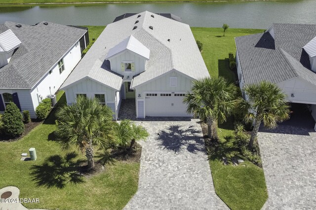 786 Jollymon Way, Daytona Beach, FL 32124 - aerial view of property and surrounding area with a large body of water