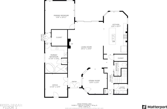 100 Emerald Lake Dr, Palm Coast, FL 32137 - home floor plan